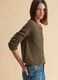 Brown pure cotton cardigan_0