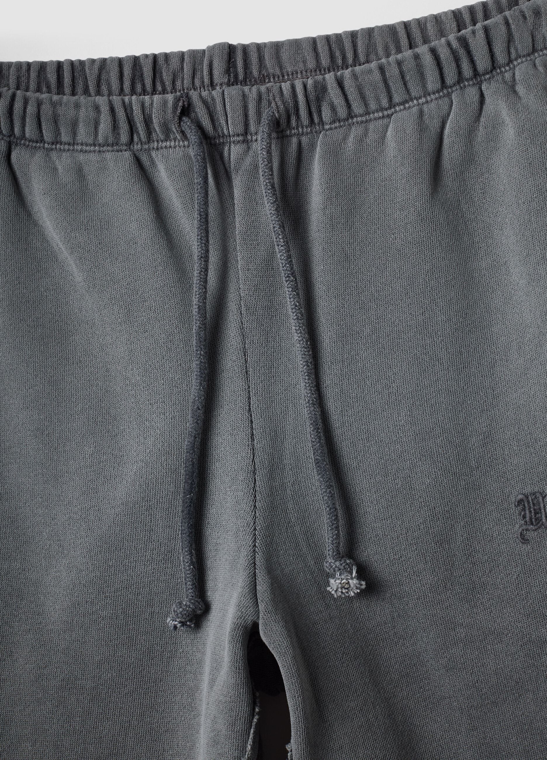 Flared Sweatpants in Vintage Grey