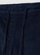 Blue Stretch Cotton Trousers Regular Fit_1