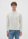 Maglione bianco regular fit_0