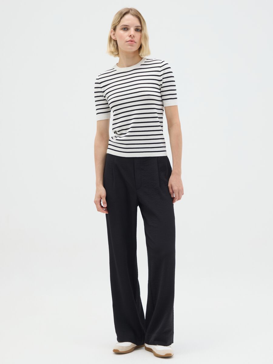 Women's multicolour viscose blend top - regular fit_1