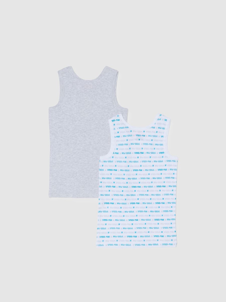 Set bipack canotte da bambino in puro cotone multicolor regular fit_1