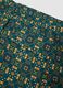 Green patterned swim shorts with elasticated waist_5