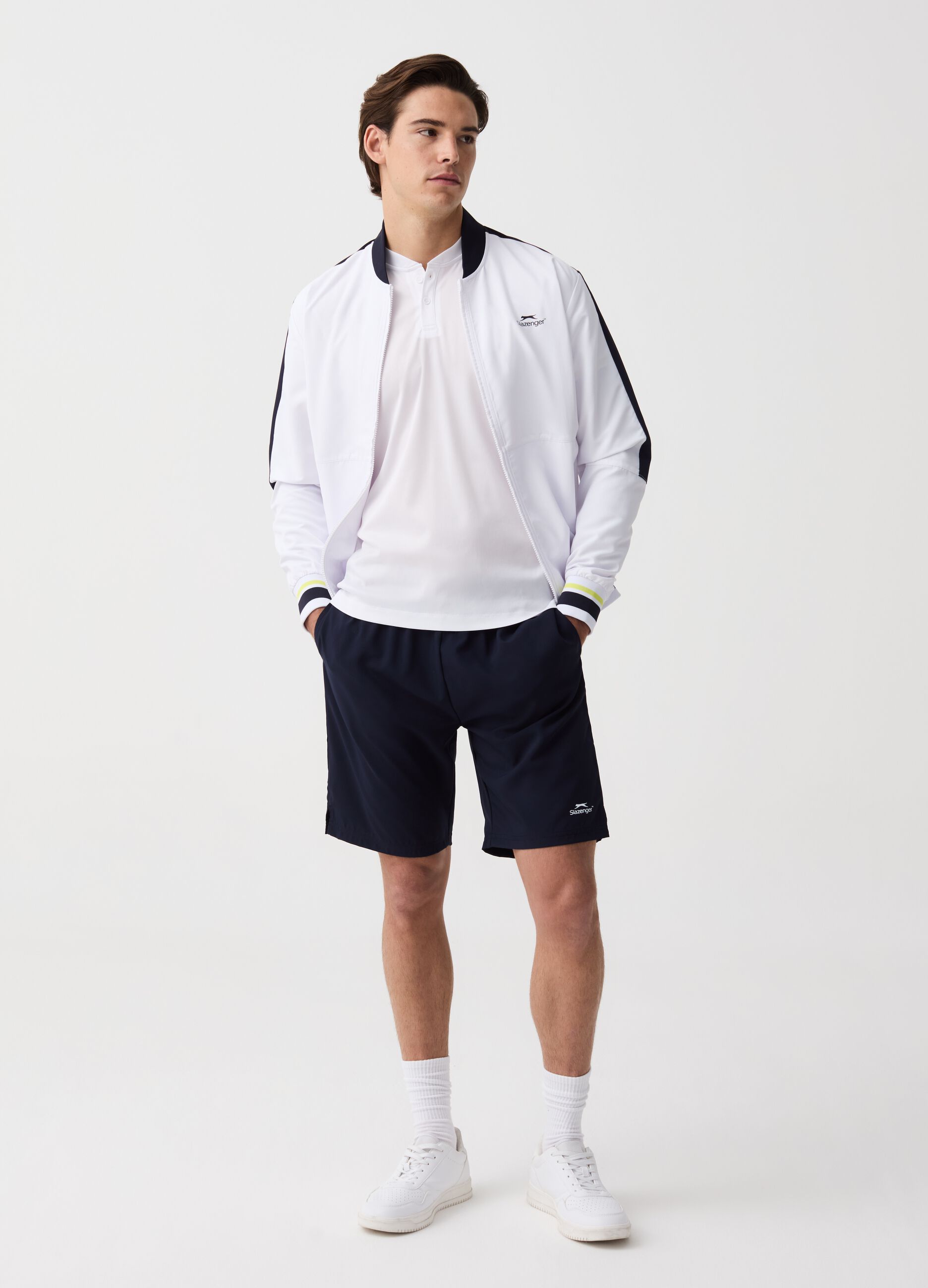 Bermuda da tennis quick dry stampa Slazenger