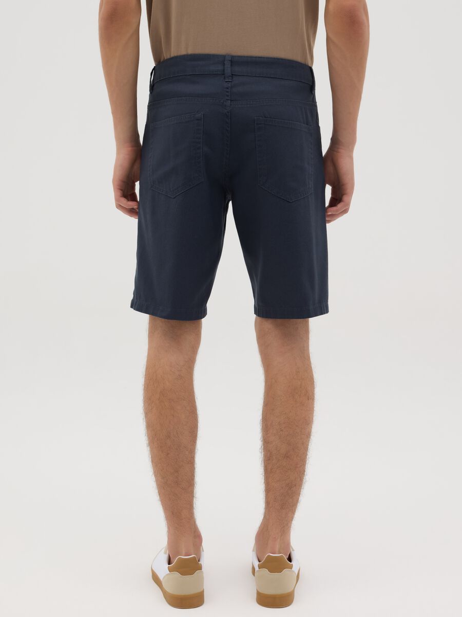 Blue cotton Bermuda shorts by Ovs_2