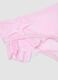 Pink baby swim briefs in stretch fabric with ruffles_2