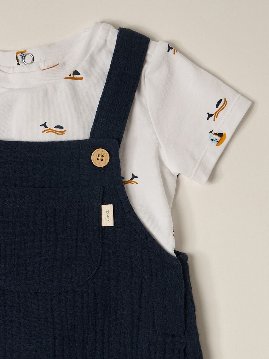IANA newborn boy set in stretch cotton_2