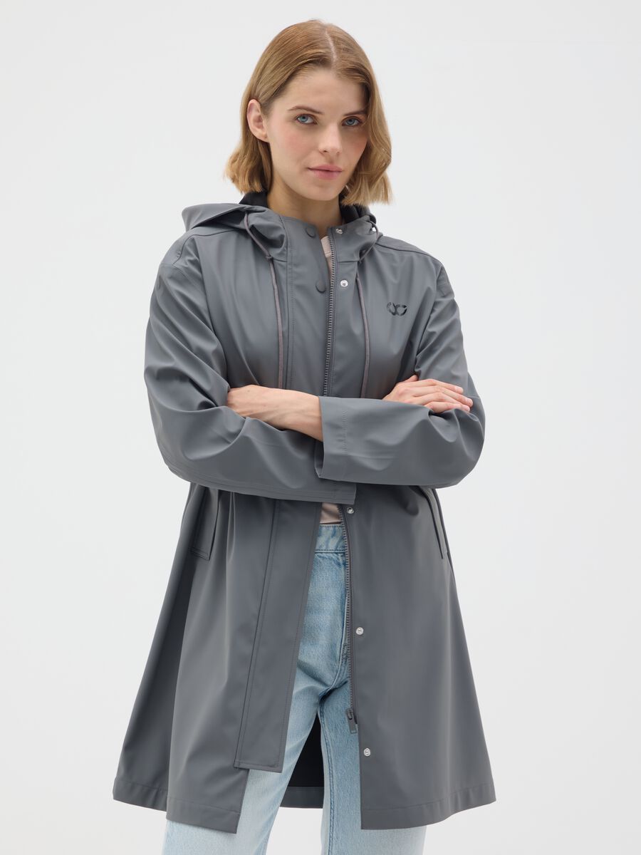 Grey Regular Fit Jacket_1