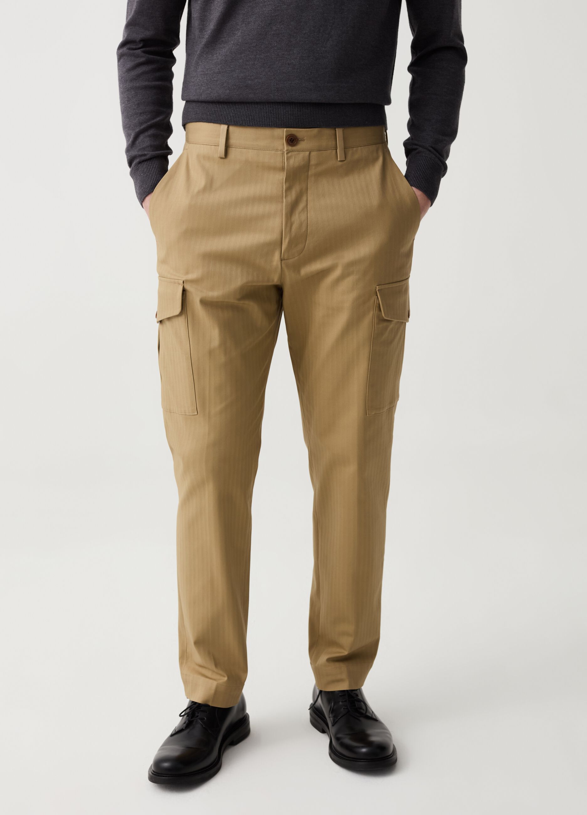 B.ST 1957 comfort-fit cargo trousers