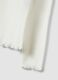White ribbed organic stretch cotton T-shirt_3