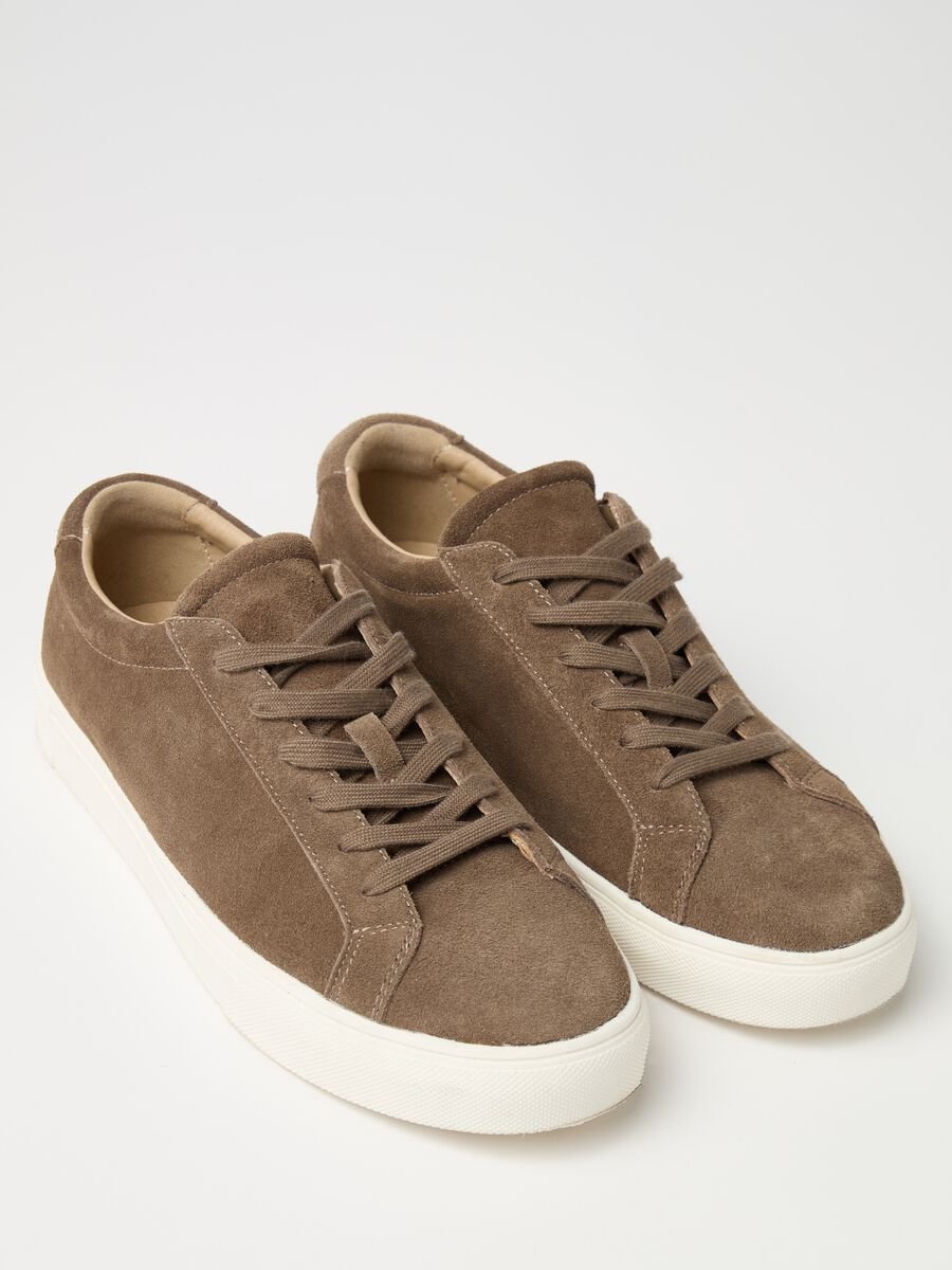 Suede sneakers with laces_2