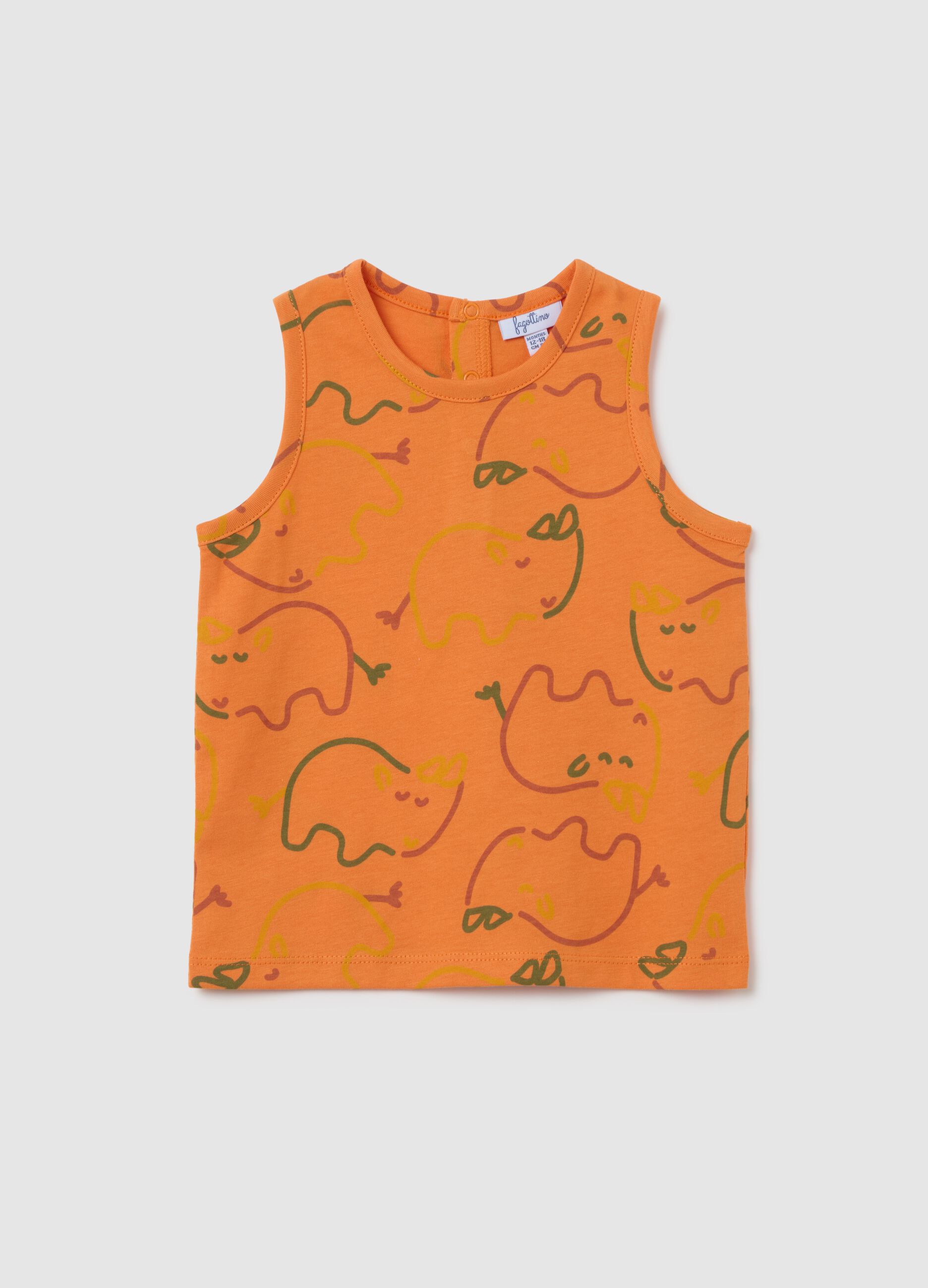 Kids' multicolour pure cotton regular fit t-shirt with print