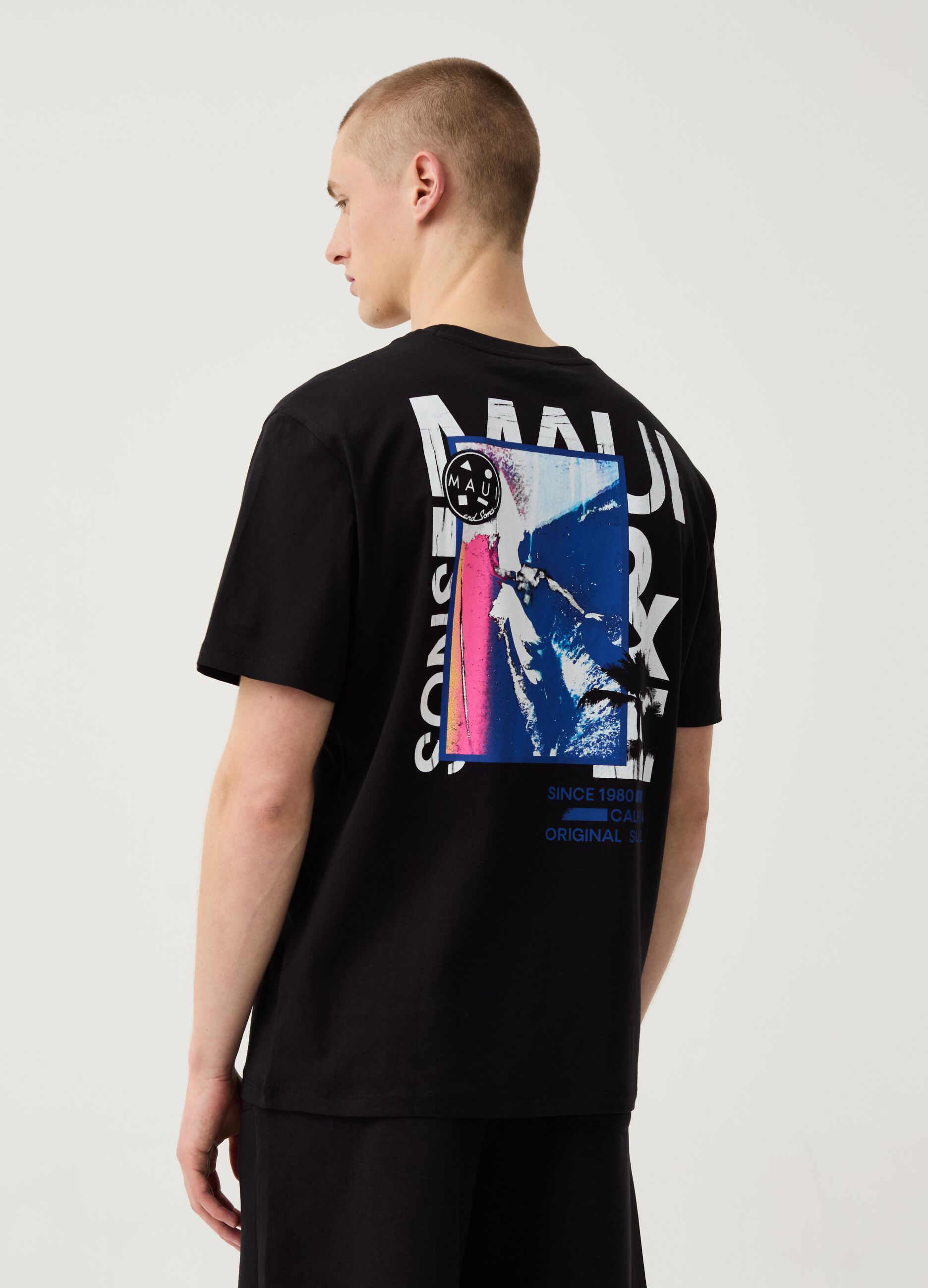 T-shirt with logo print