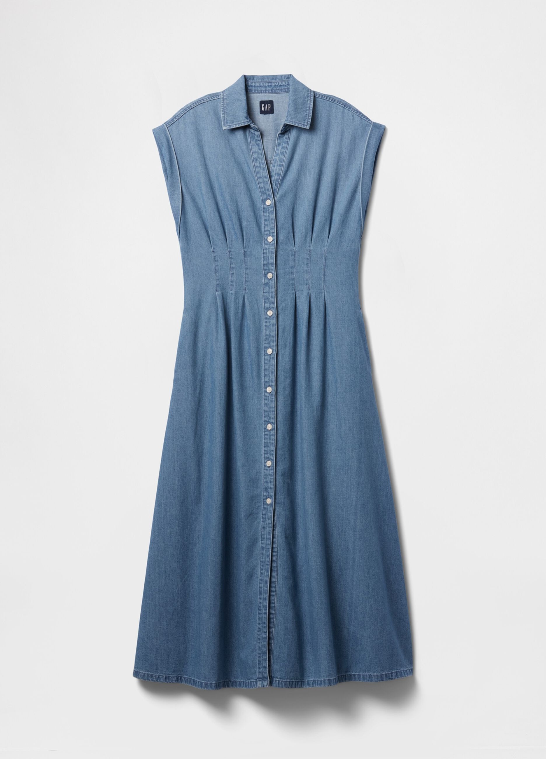 Abito lungo in denim Gap