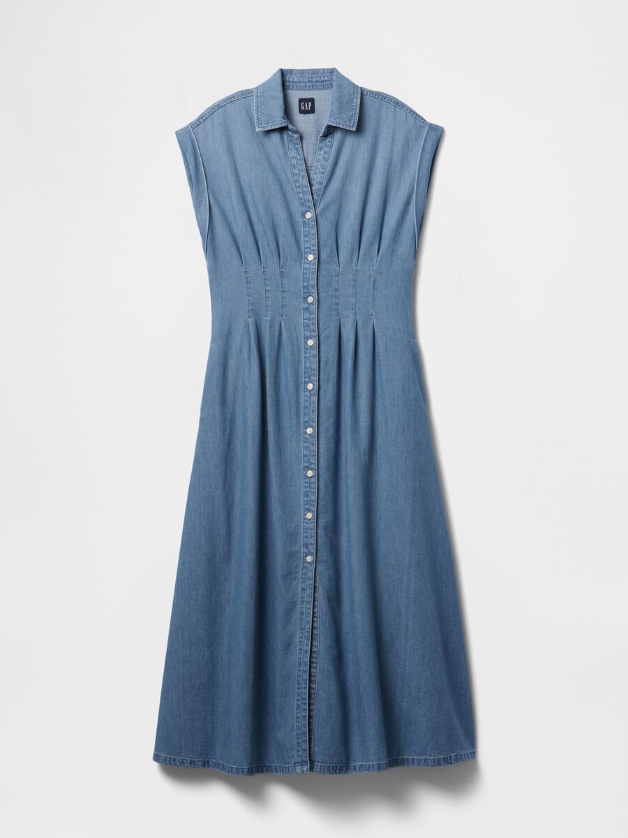 Gap Long Denim Dress_6