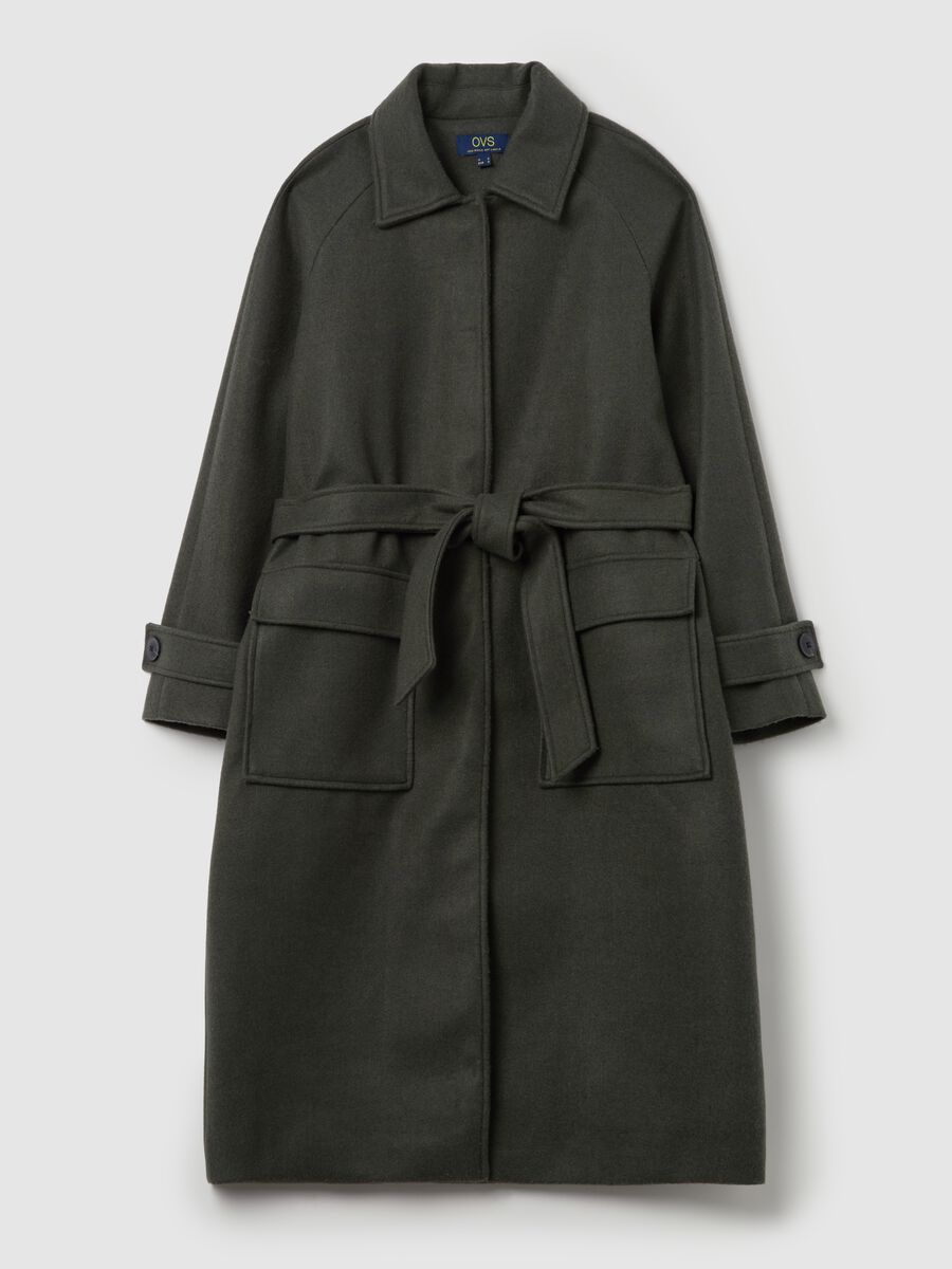 Cappotto lungo con cintura_4