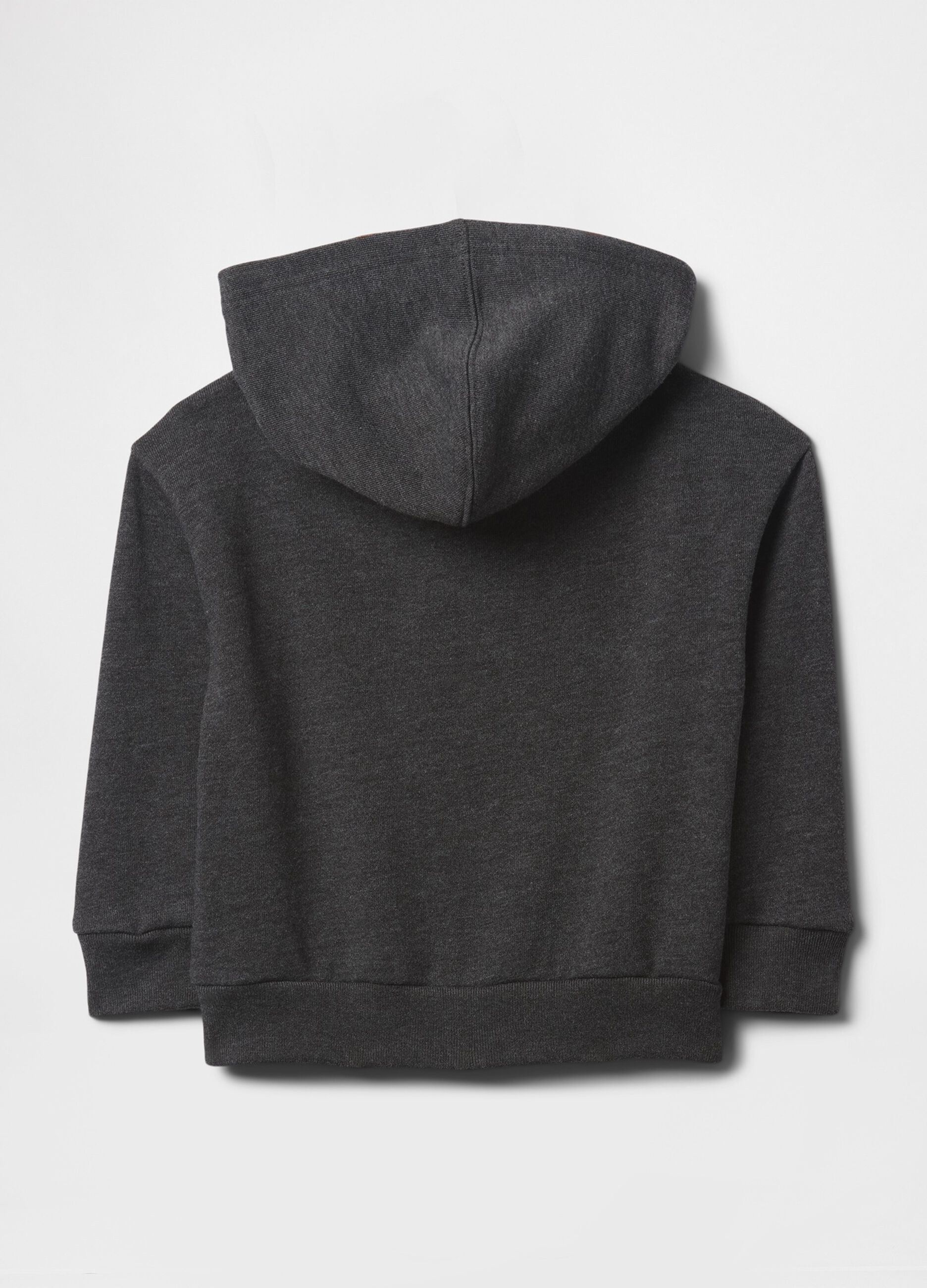 Cotton-blend hooded sweatshirt