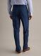 Slim-fit formal trousers in pure blue linen_2