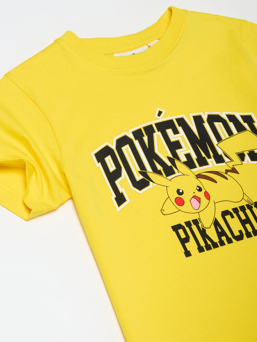 T-shirt con stampa Pokemon Pikachu_2