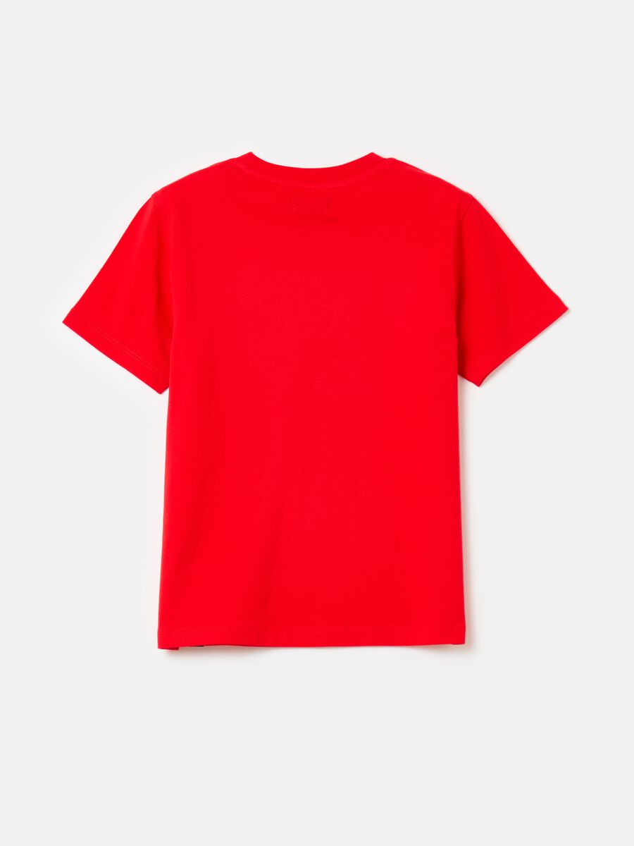 Cotton T-shirt with round neck_4