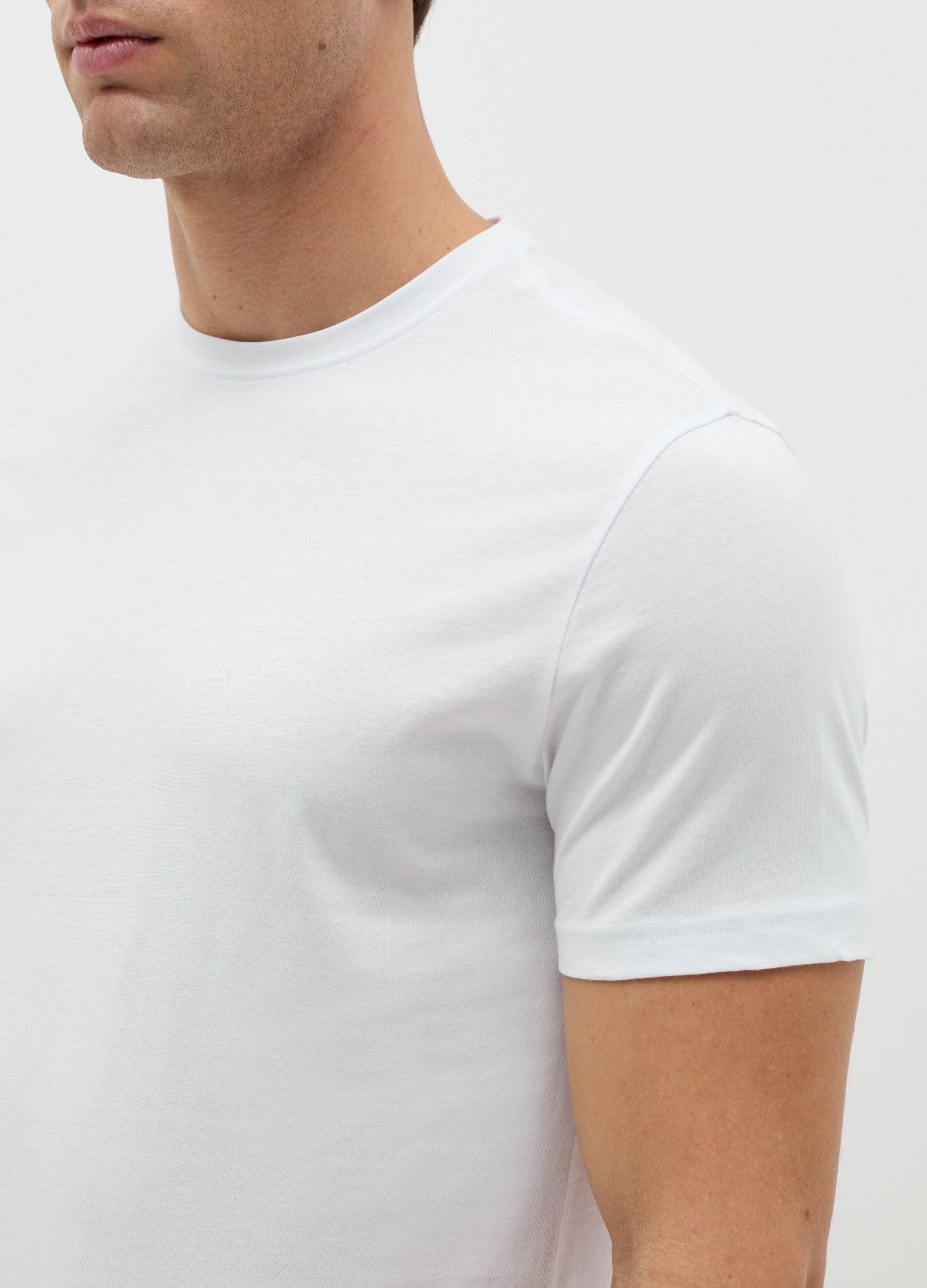 Undershirt in organic cotton