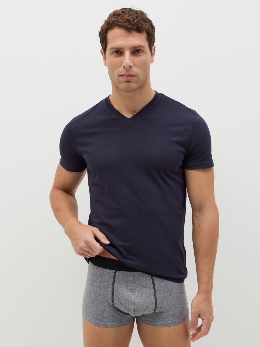 Five-pack cotton boxer shorts_0