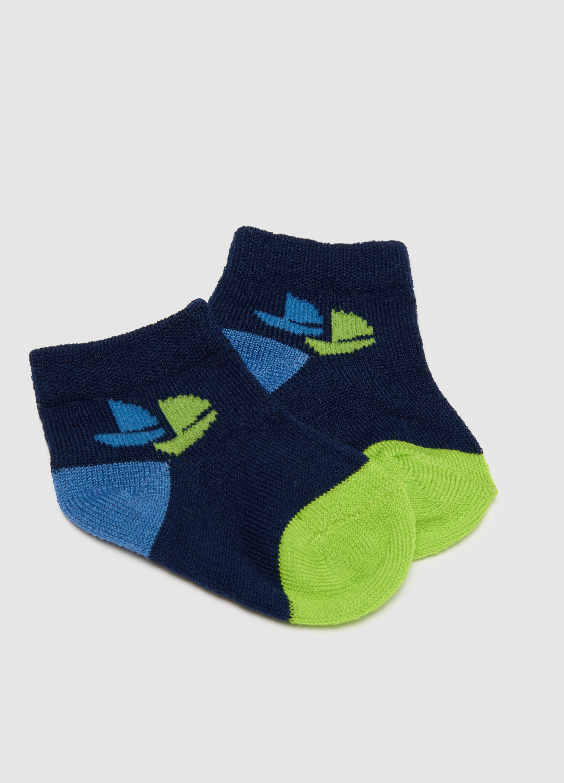 Set di calzini da bambino in misto cotone multicolor