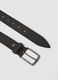 Black belt with pin buckle_1