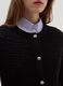 Cardigan with openwork design_3