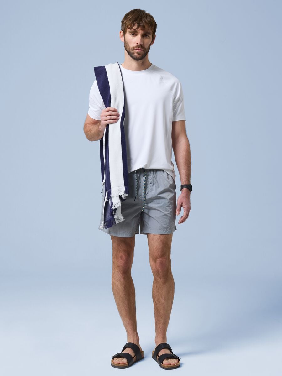 ALTAVIA SAILNG grey boxer swim shorts with elasticated waistband_1