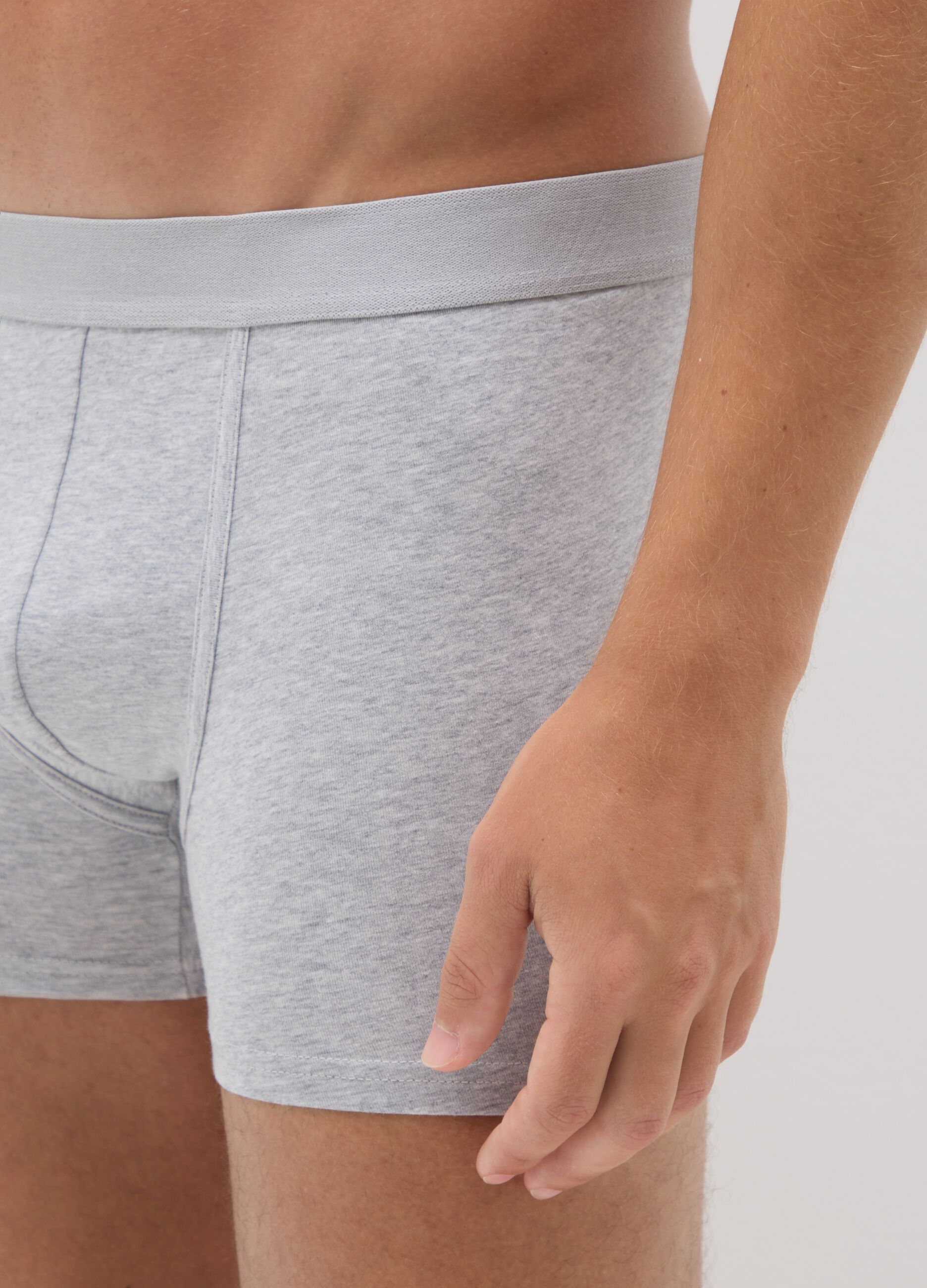 Multicolor Cotton Boxer Set