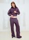 Sun-Faded Burgundy Flare Sweatpants_1