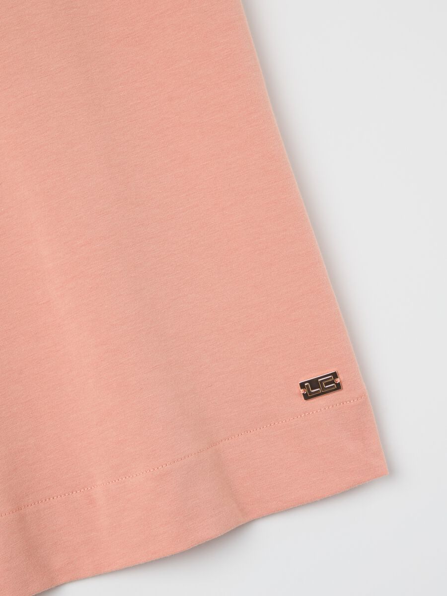 Stretch cotton and modal T-shirt_5