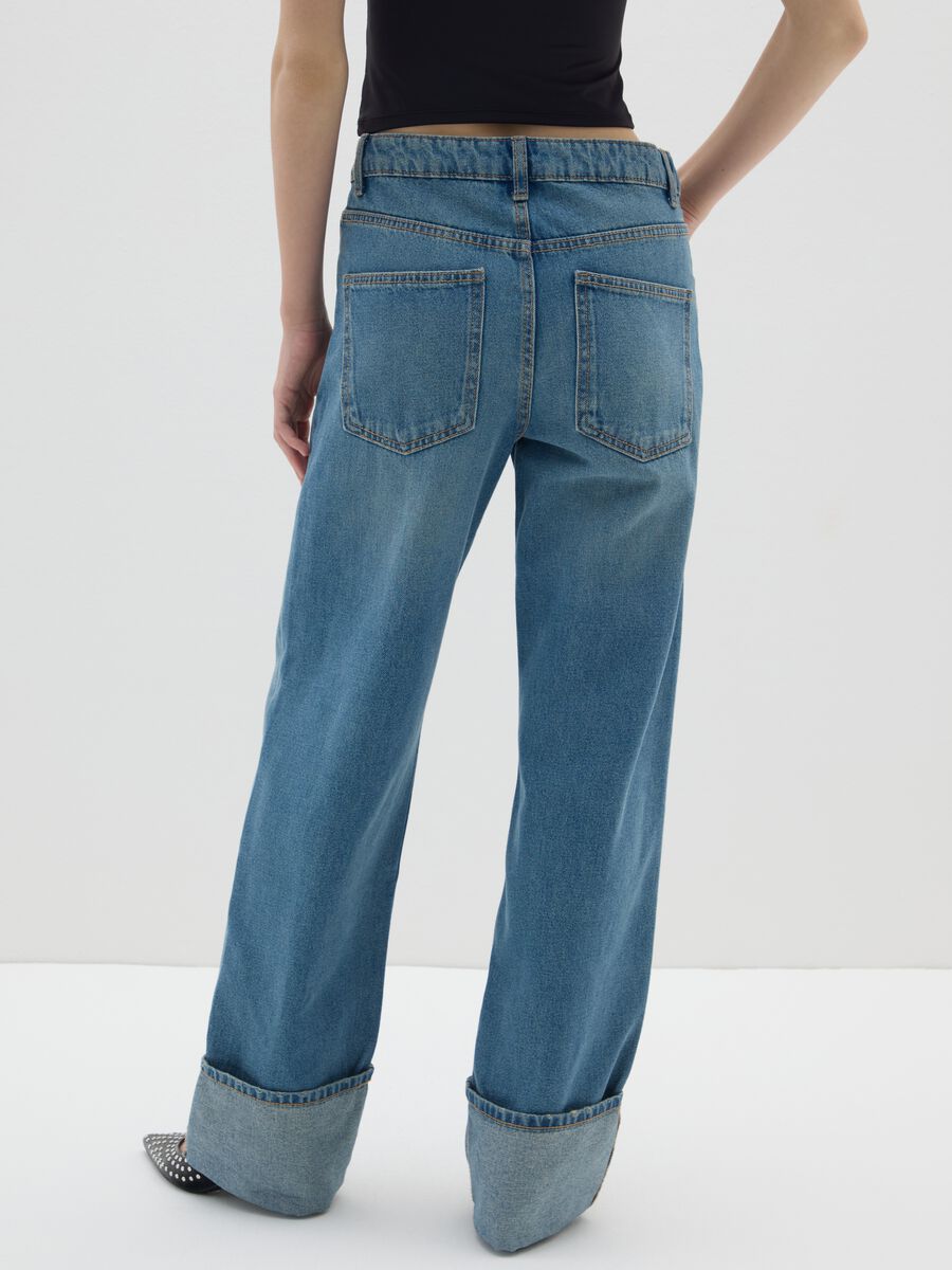 Jeans in puro cotone denim regular fit_2