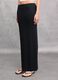Ribbed Long Skirt Black_1