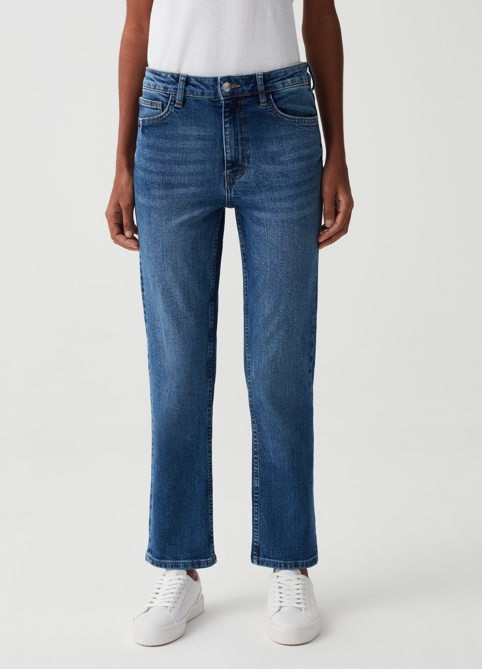 Regular-fit jeans with five pockets