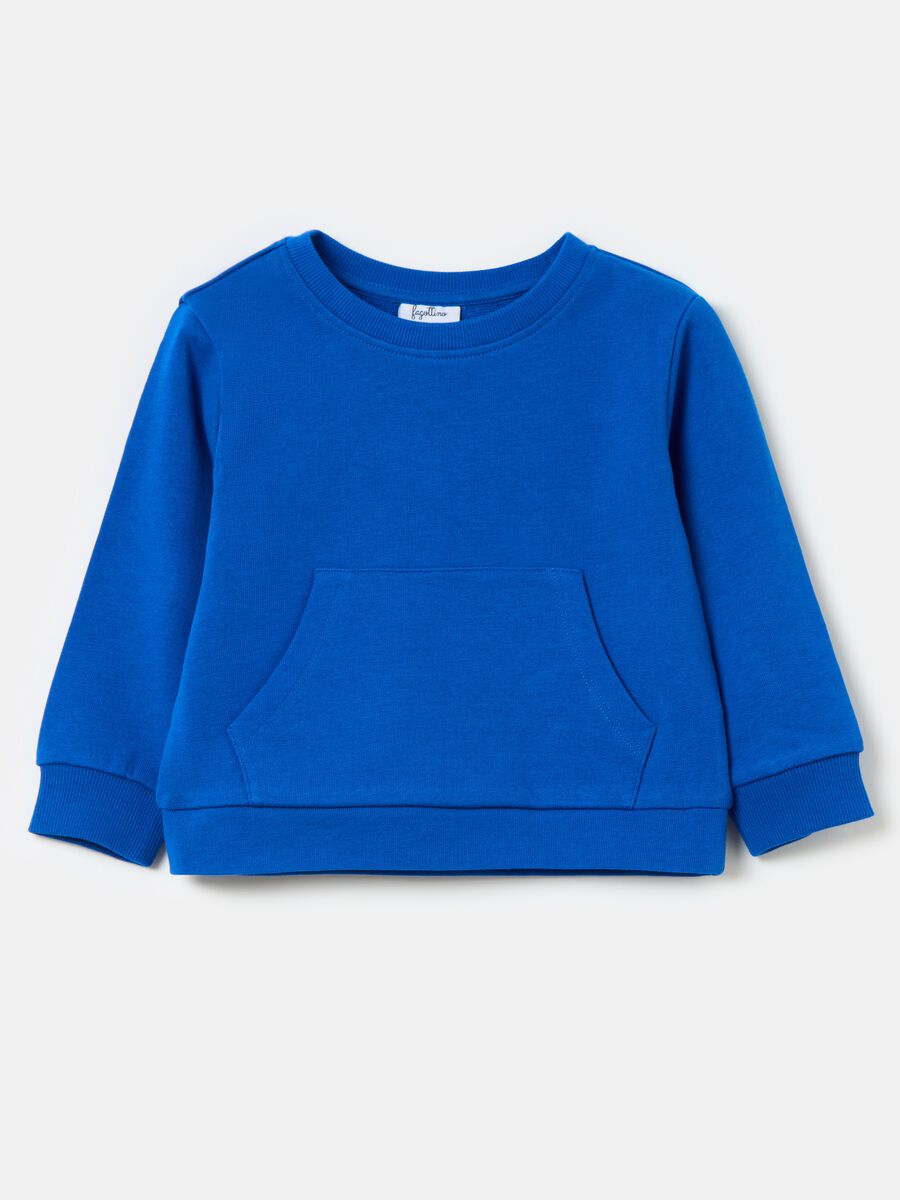 French terry sweatshirt with pocket_0