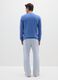 Pigiama blu in puro cotone regular fit_2