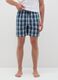 Men's multicolour pure cotton regular fit pyjama shorts_1