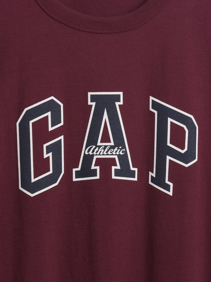 Burgundy Cotton T-shirt_4