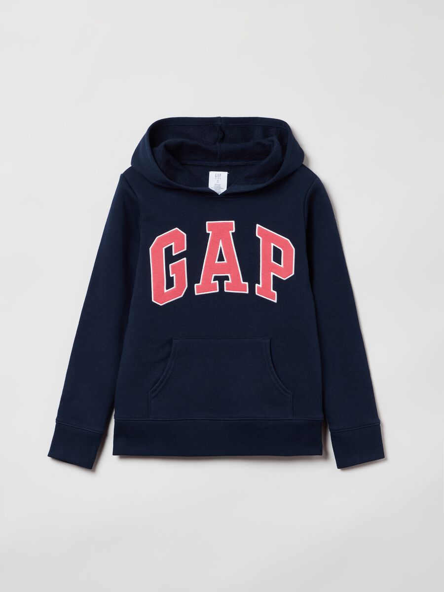 Hoodie with embroidered logo_0