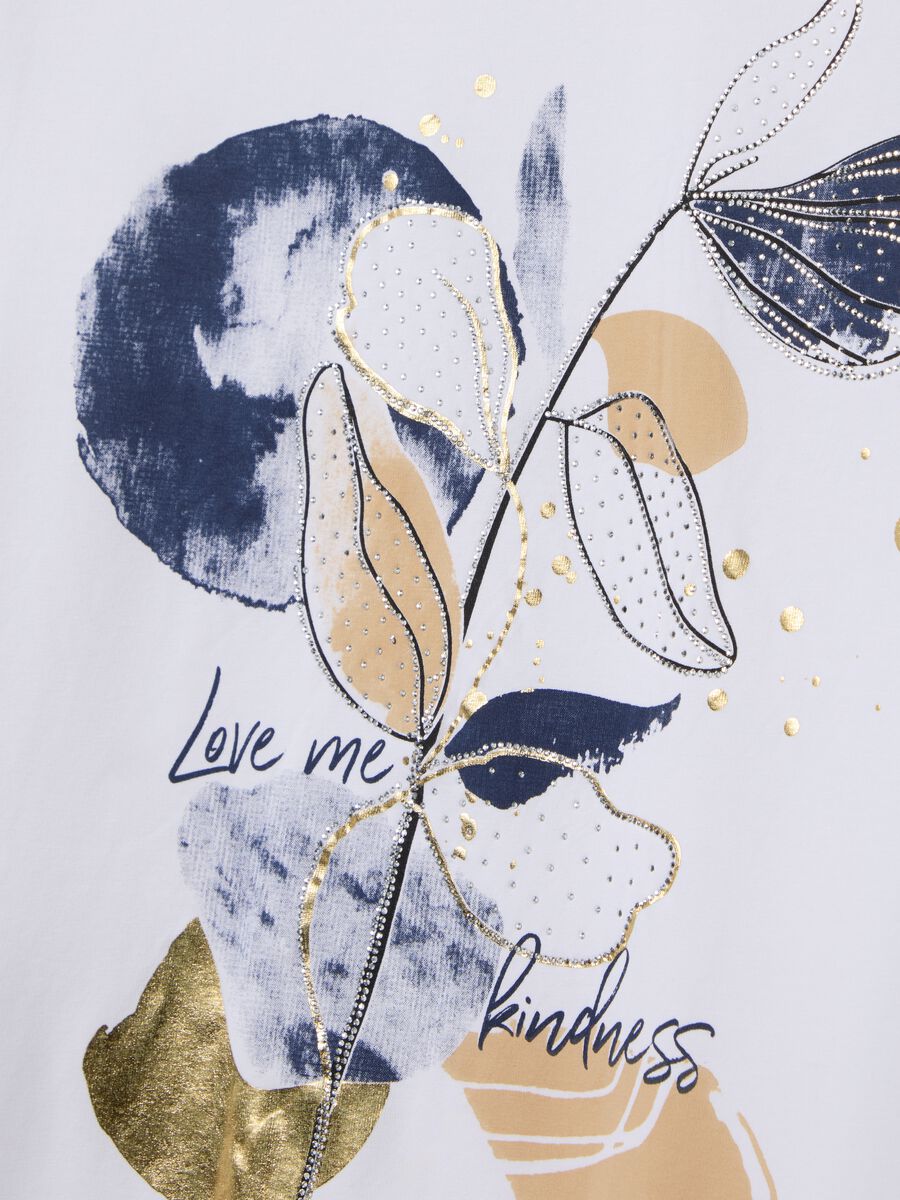 Multicolour regular fit cotton women's T-shirt_5