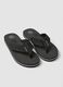 Black flip-flops with soft sole_1