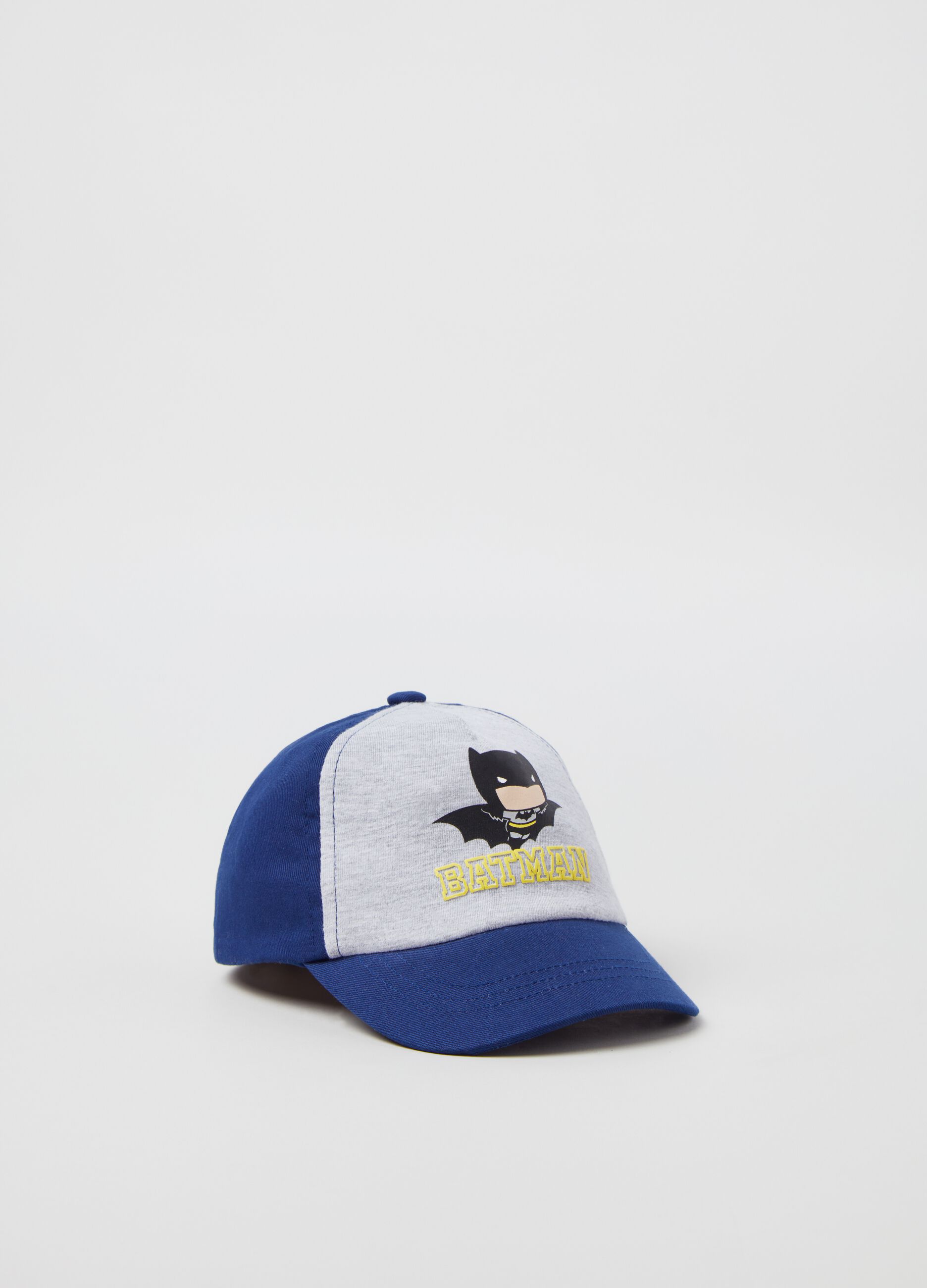 Baseball cap with Batman print