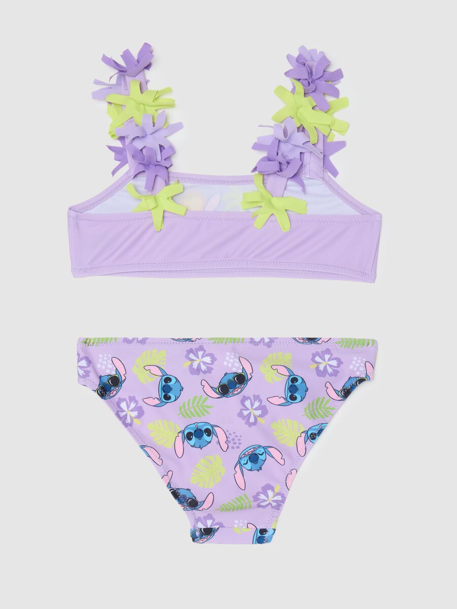 Purple bikini with Stitch print_1