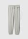 Light grey cotton-blend jogger trousers with GAP logo_0