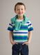 Boys&rsquo; pure cotton multicolour striped T-shirt, regular fit_0