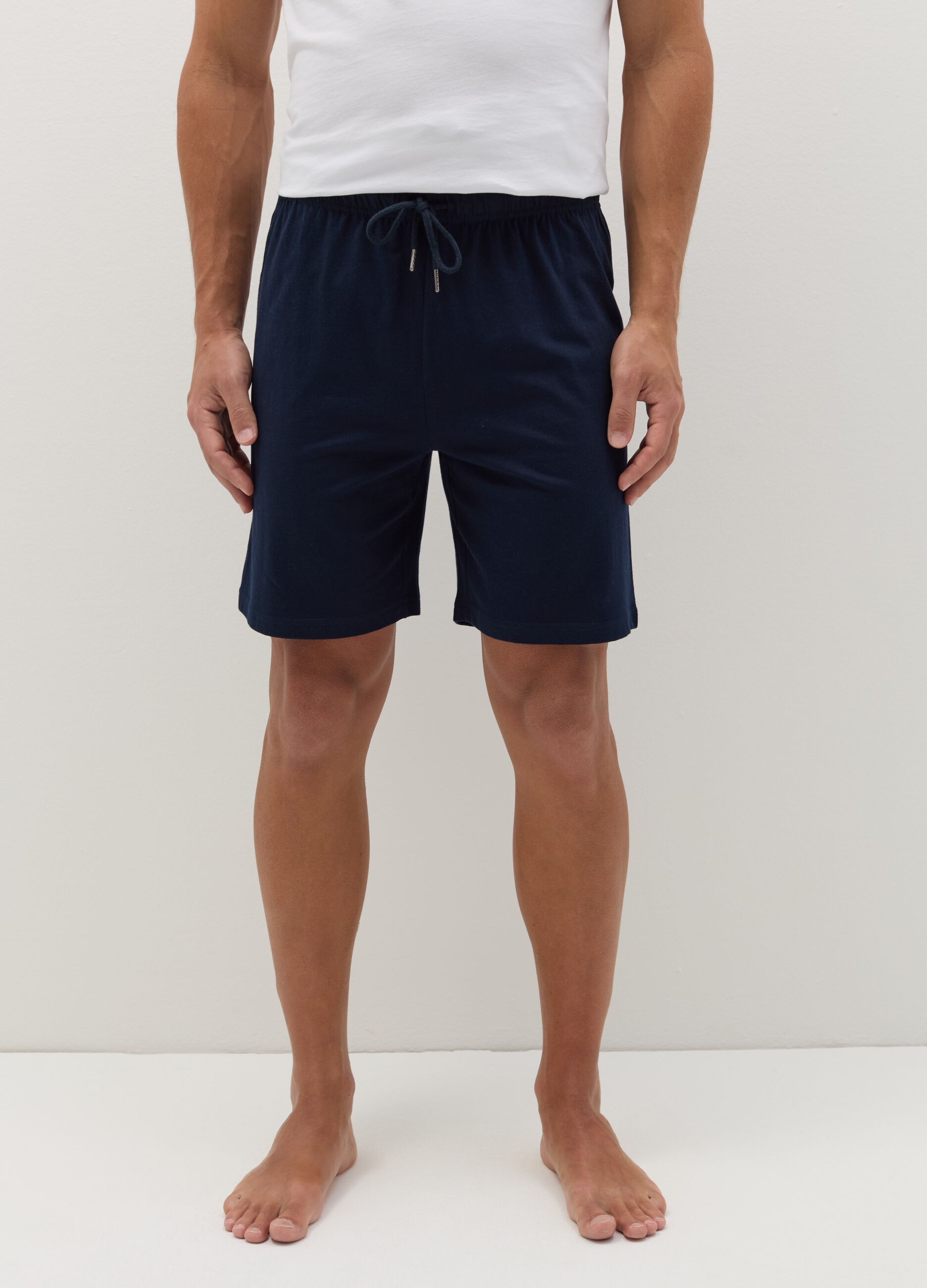 Bipack shorts pigiama con coulisse