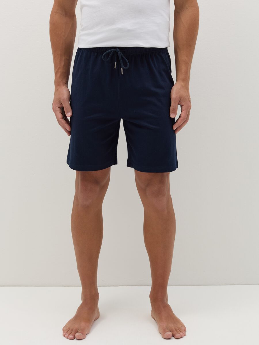 Two-pack pyjama shorts with drawstring_1
