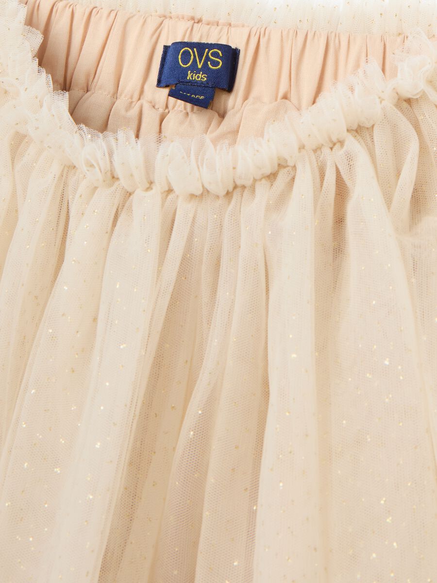 Tulle skirt with glitter_3